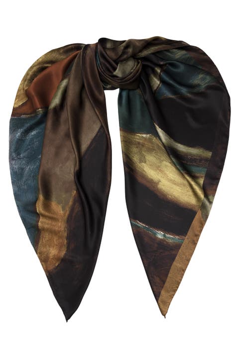 Marinella - Silk Scarf Shawl for Women
