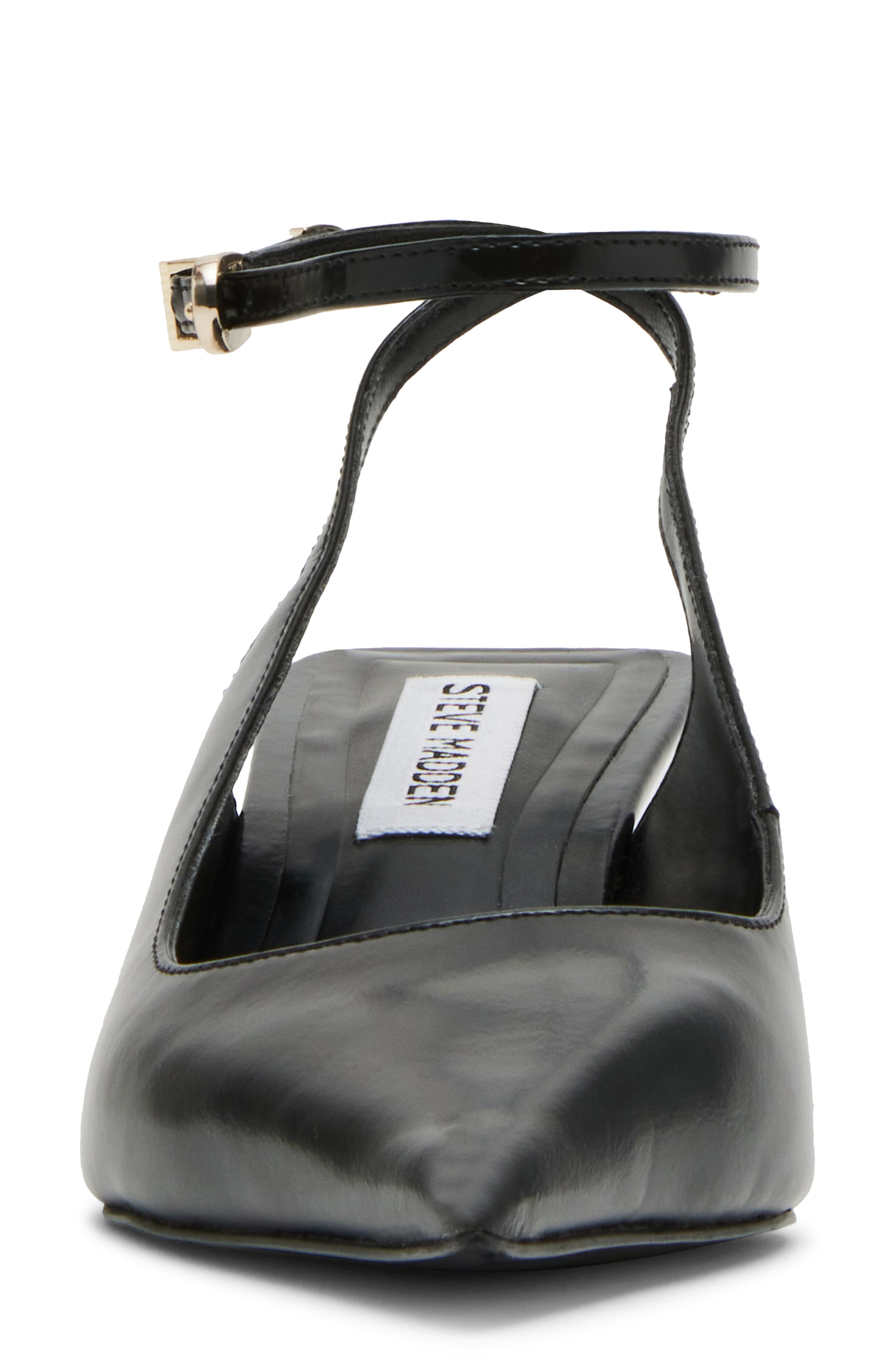 Steve Madden Rizzie Ankle Strap Pointed Toe Kitten Heel Pump, Alternate, color, 