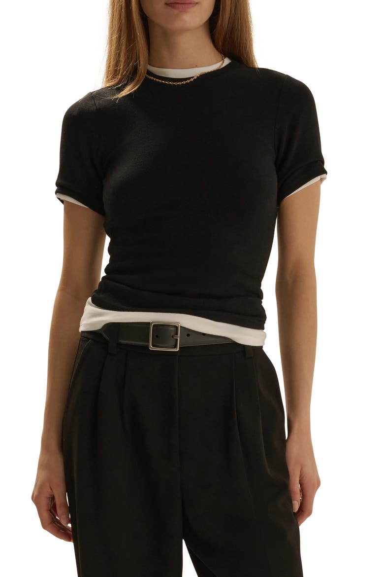 The Heritage Baby T-Shirt, Main, color, BLACK
