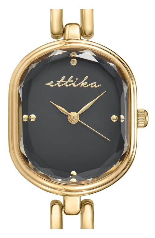 Ettika Elegant Link Bracelet Watch In Gold