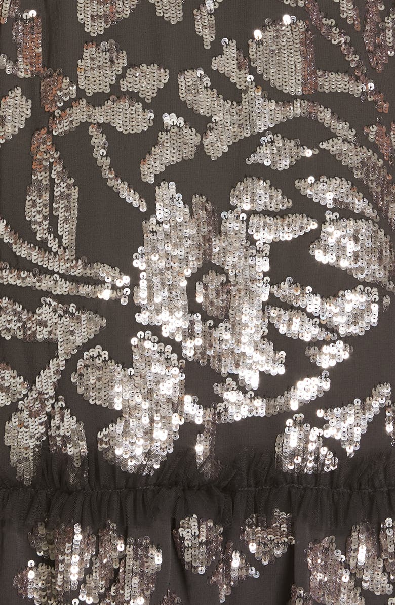 Needle & Thread Floral Gloss Dress, Alternate, color, 