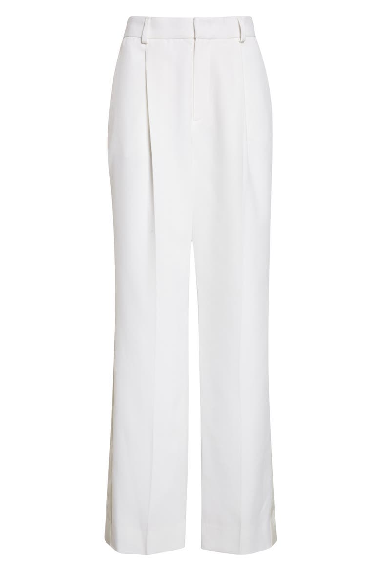 Tailored Straight Leg Trousers, Alternate, color, IVORY