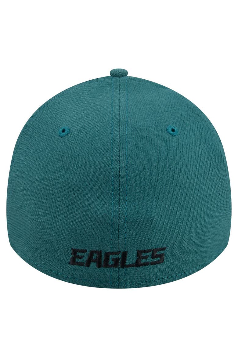 Men's New Era  Green Philadelphia Eagles Core Team 39THIRTY Flex Hat, Alternate, color, Green