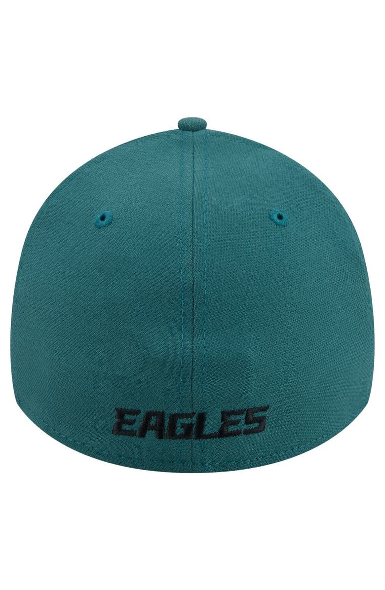 New Era Men's New Era Green Philadelphia Eagles Core Team 39THIRTY Flex Hat, Alternate, color, Green