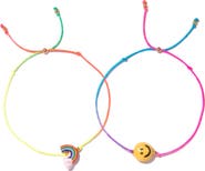 Venessa Arizaga Rainbow Smile Bracelet Set