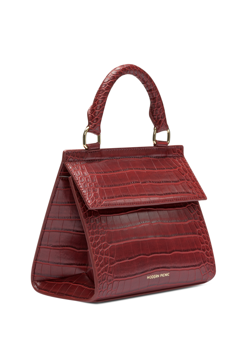 THE MINI LUNCHER, Alternate, color, Red Croc