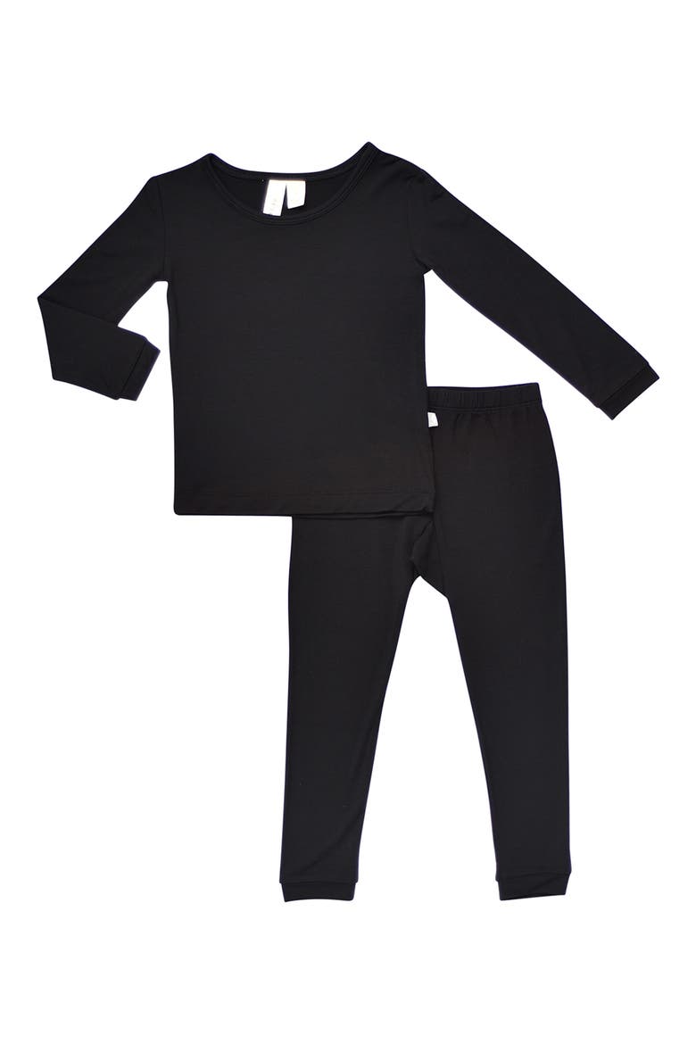 Kids' Fitted Two-Piece Pajamas, Main, color, MIDNIGHT