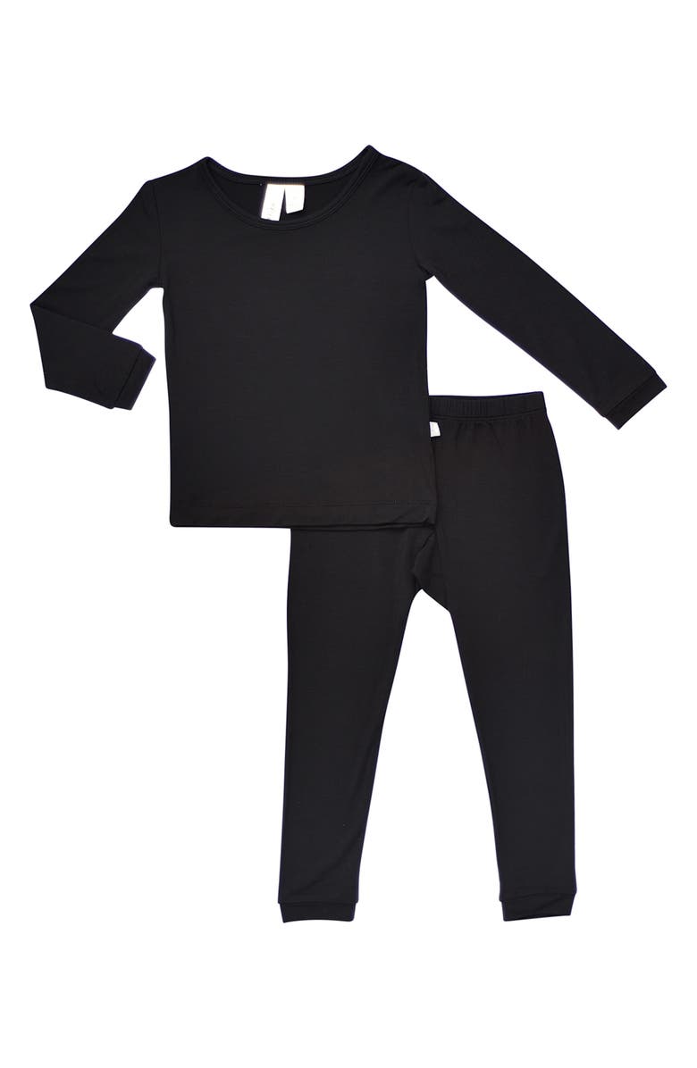 Kyte BABY Kids' Fitted Two-Piece Pajamas, Main, color, Midnight