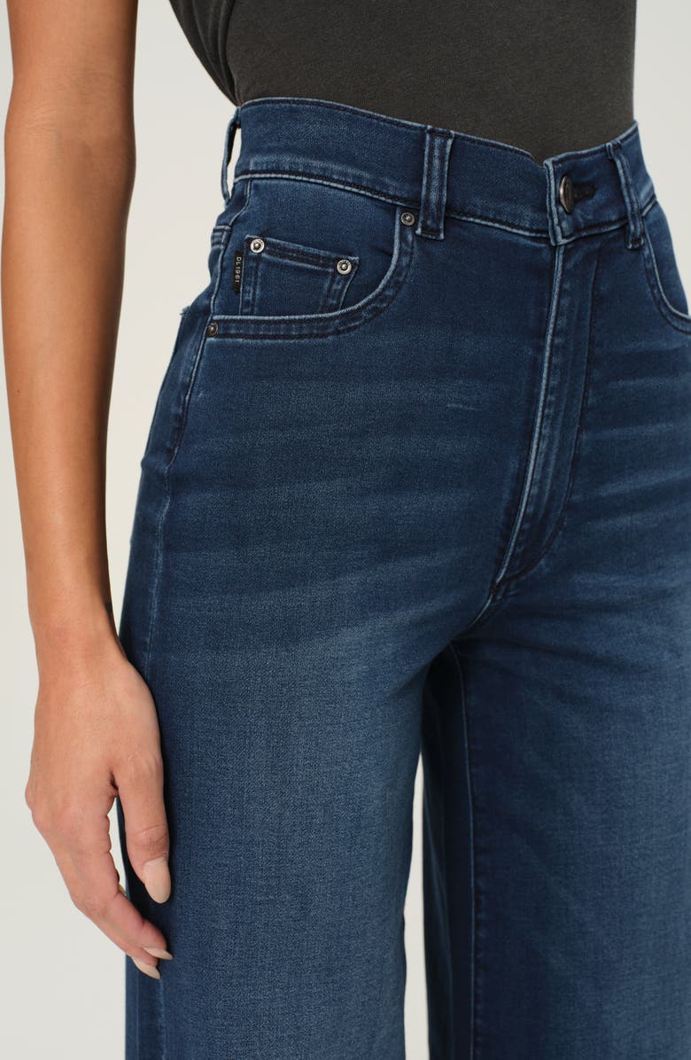 DL1961 DL Softwear Hepburn Wide Leg High Rise Jeans, Alternate, color, 