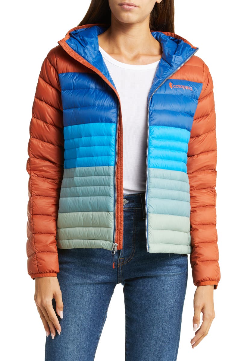 Cotopaxi Fuego 800 Fill Power Down Hooded Jacket, Main, color,