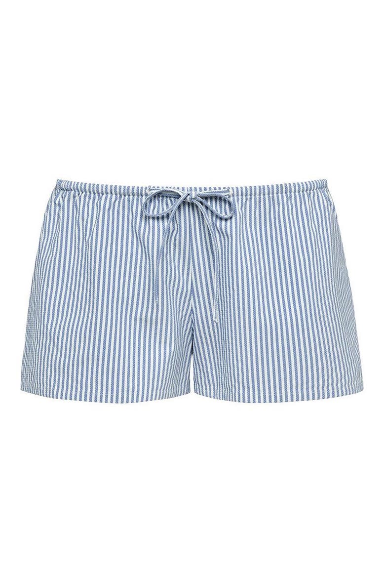 Drawstring Cover-Up Shorts, Alternate, color, CLASSIC BLUE STRIPE