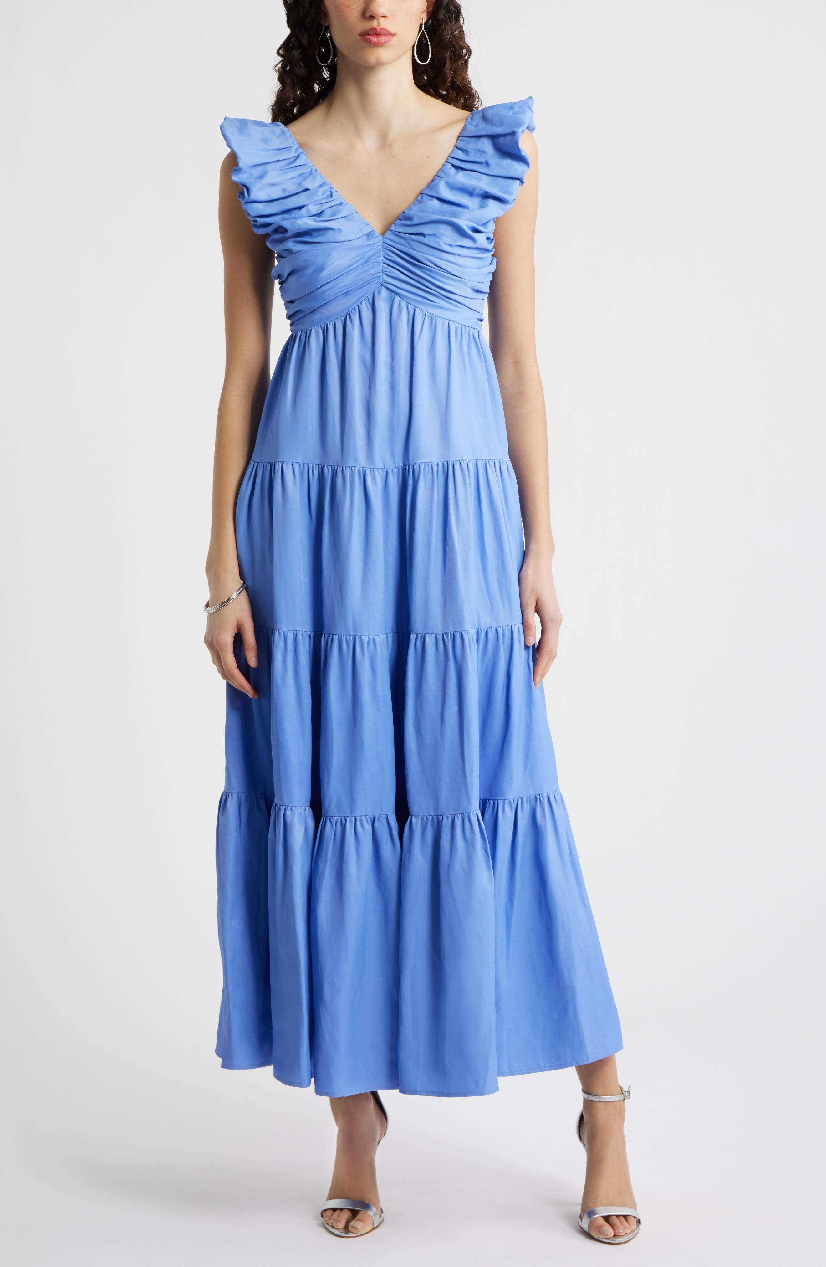 Ruffle Maxi Dress - image 5