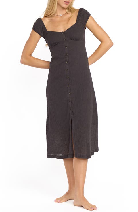 Distant Tides Midi Dress