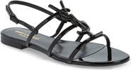 Saint Laurent Cassandra Logo Sandal