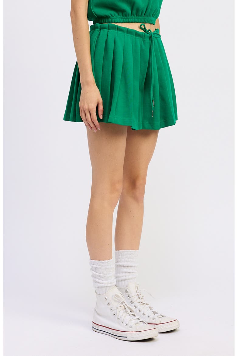Sonnet Miniskirt, Alternate, color, GREEN