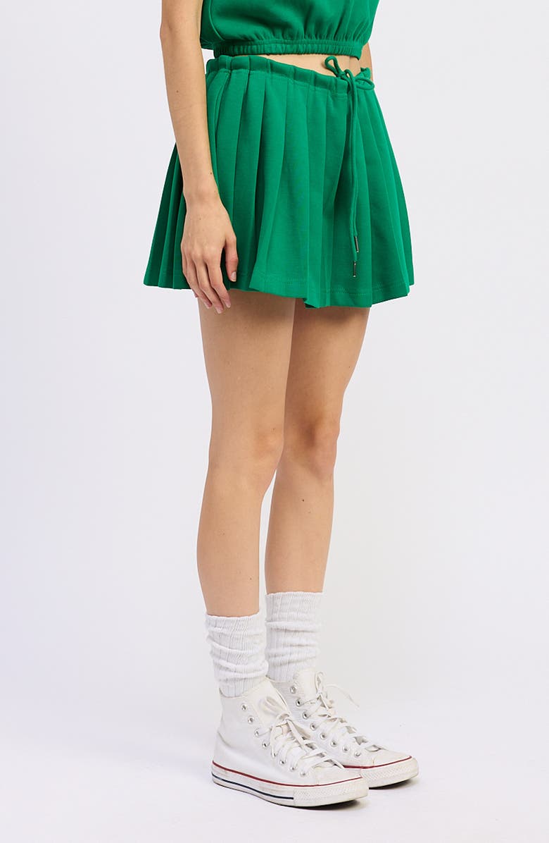 JACQUIE THE LABEL Sonnet Miniskirt, Alternate, color, Green