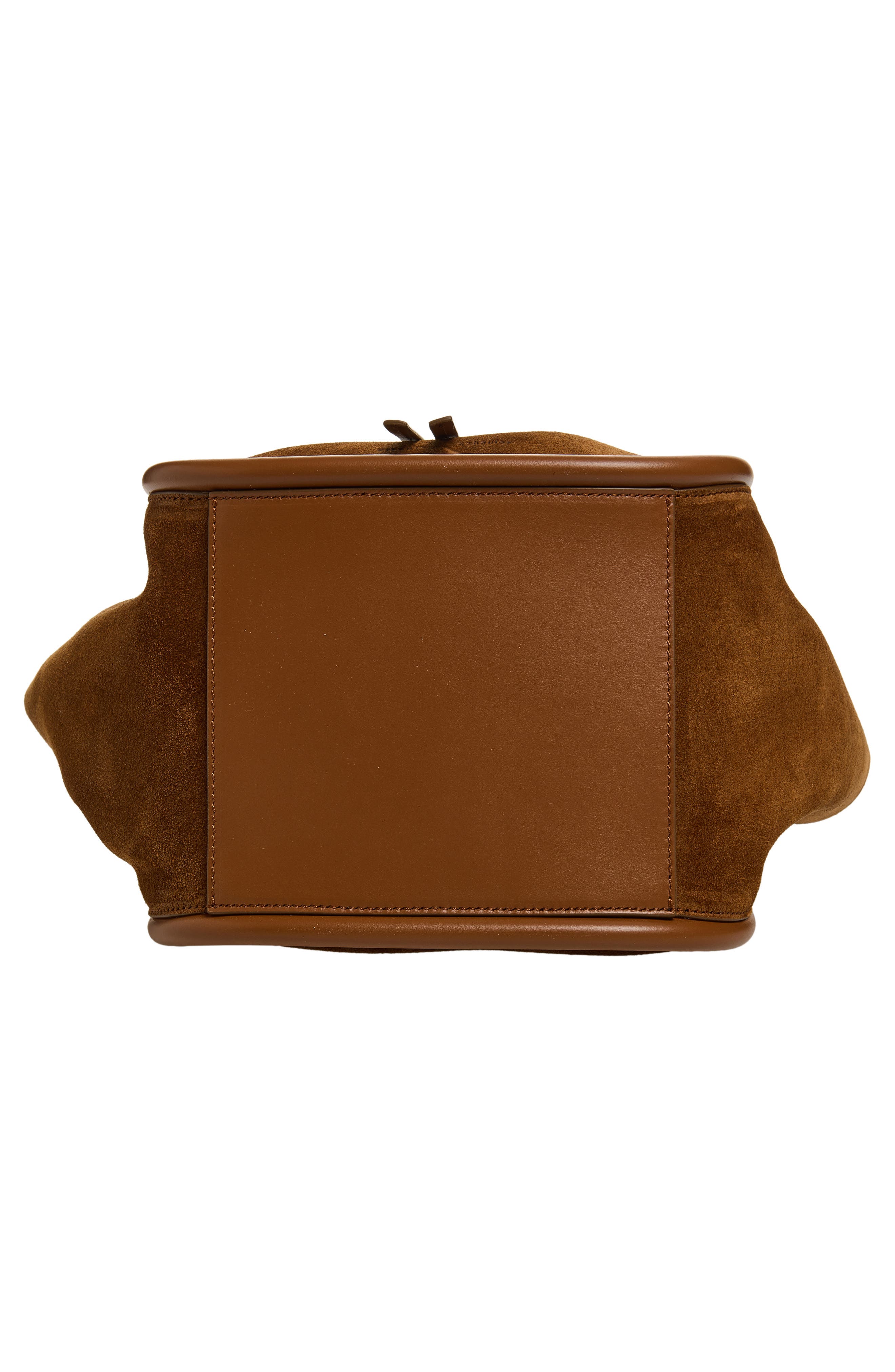 Proenza Schouler Small Ruched Leather Tote, Alternate, color, Saddle