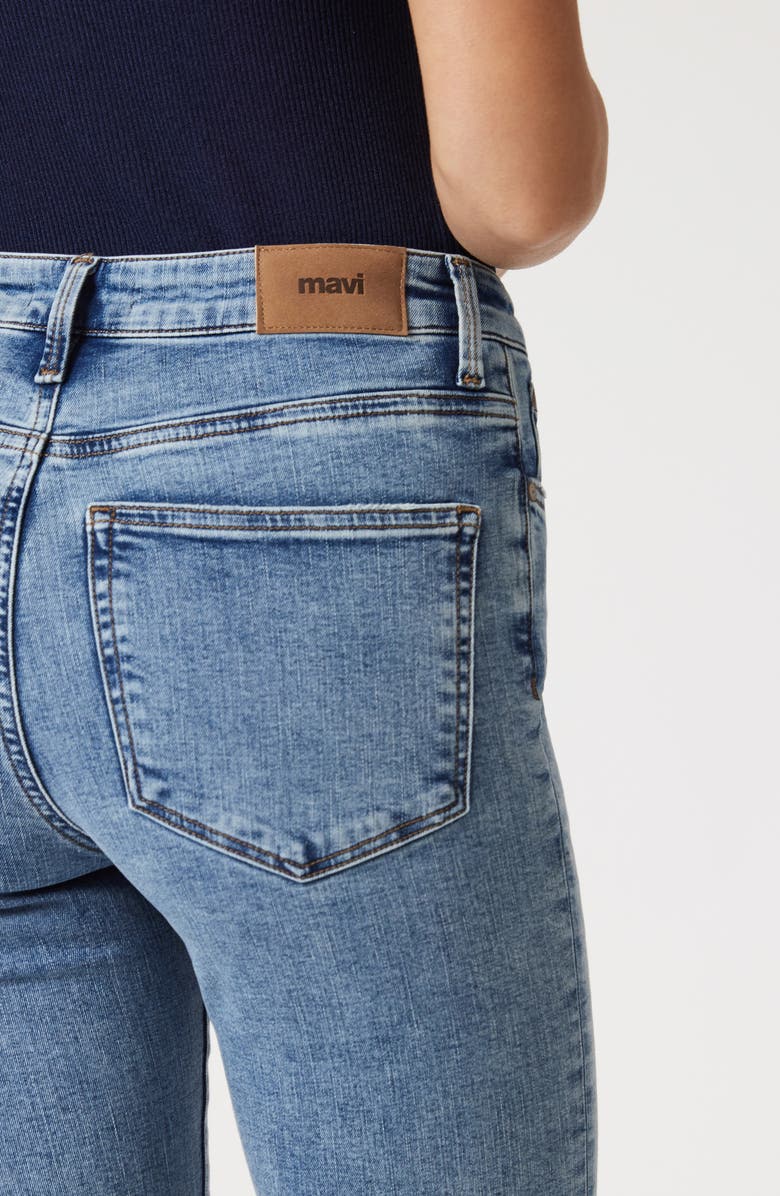 Mavi Jeans Kendra Straight Leg Jeans, Alternate, color, Light Brushed Tribeca