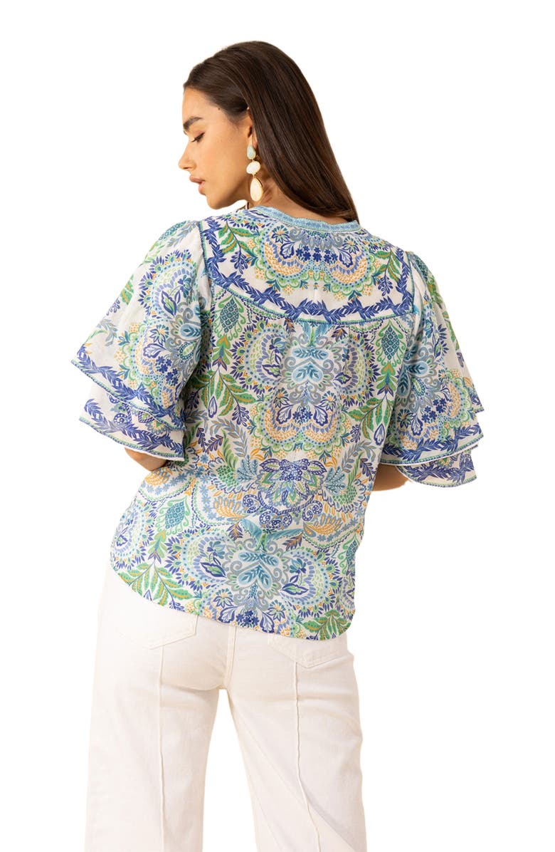 Hale Bob Braelyn Voile Top, Alternate, color, 