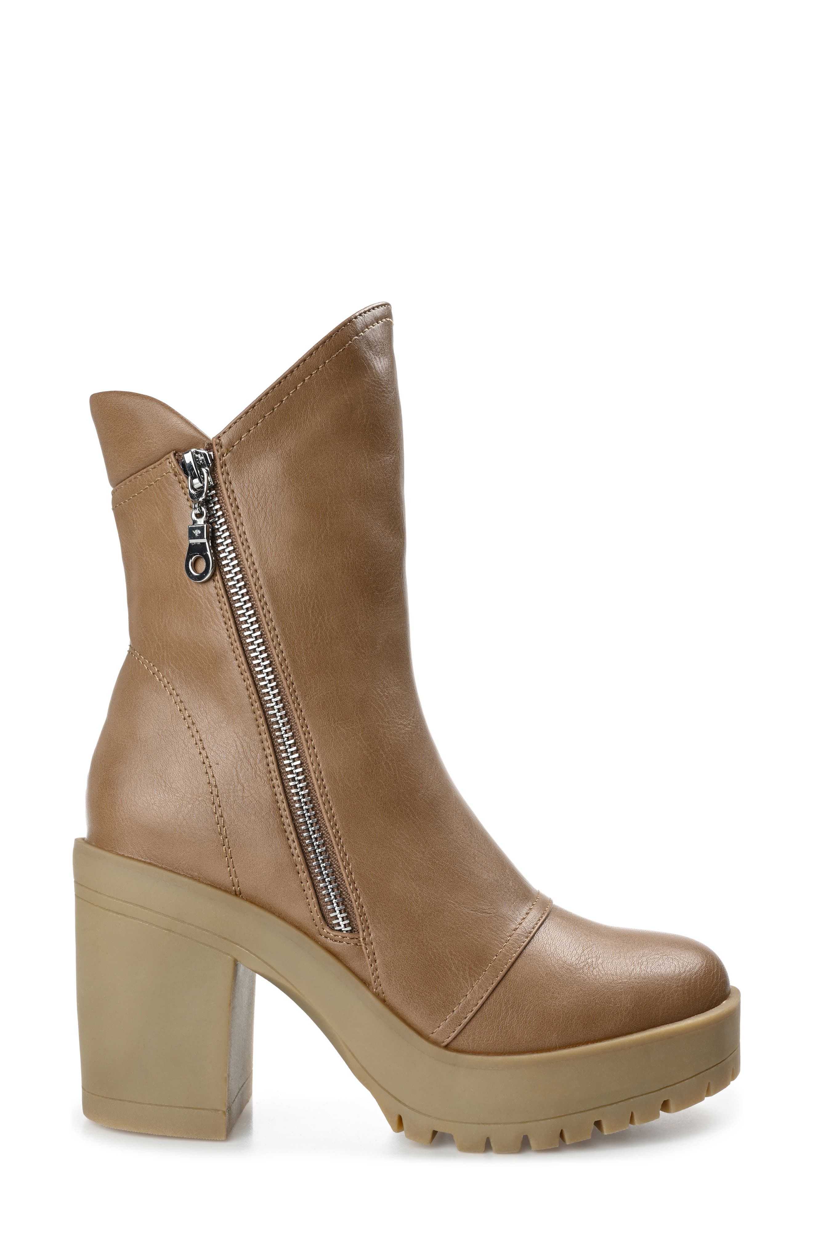 Jaquie Lug Sole Bootie, Alternate, color, TAN