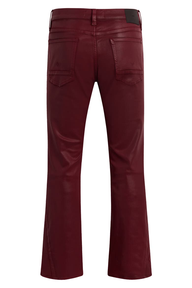 Walker Kick Flare Jeans, Alternate, color, RED WAX