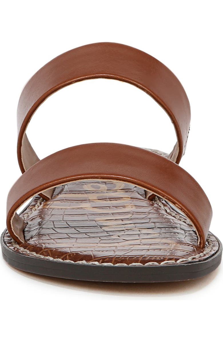 Sam Edelman Gala Slide Sandal, Alternate, color, Rich Cognac