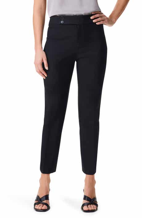 NIC+ZOE Copley 28-Inch Straight Cotton Bi-Stretch Extended Tab Pant