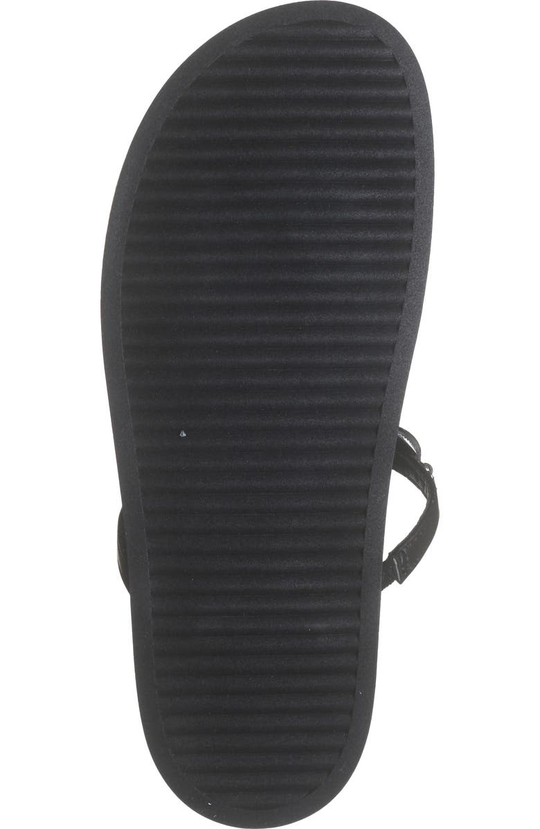 Steve Madden Zaire T-Strap Sandal, Alternate, color, Black