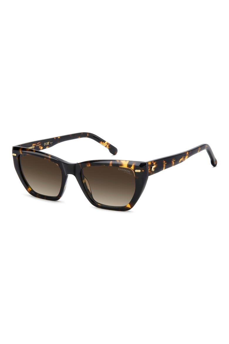 52mm Rectangular Sunglasses, Alternate, color, HAVANA/ BROWN