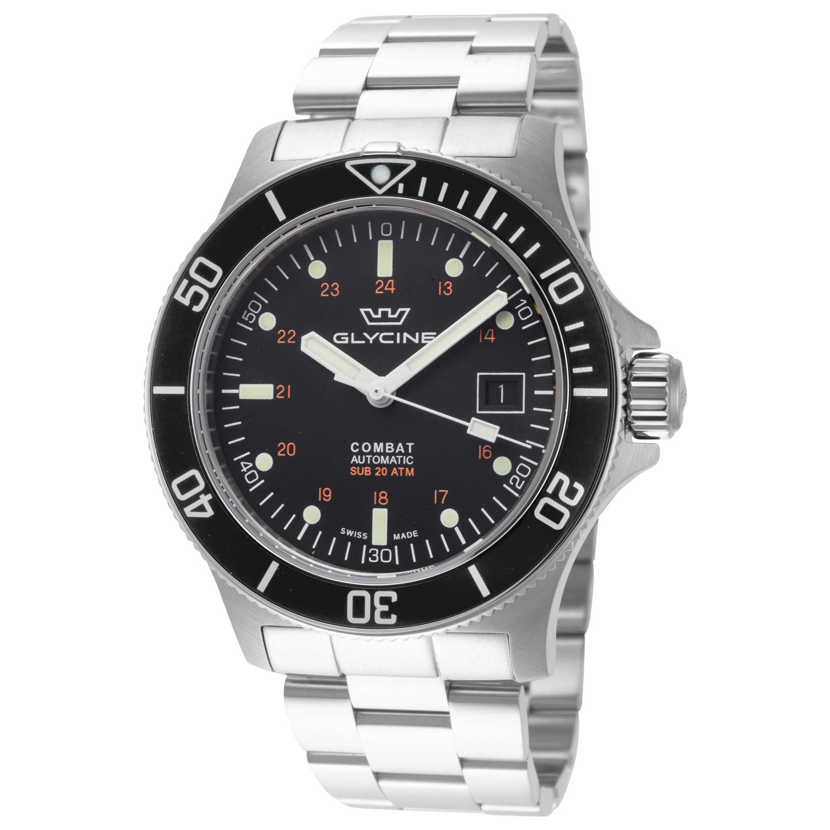 GLYCINE Combat Sub 42mm Automatic Bracelet Watch (Men) | Nordstrom