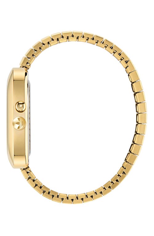 Adidas Originals Adidas Ao Style Chronograph Bracelet Watch, 37mm In Gold