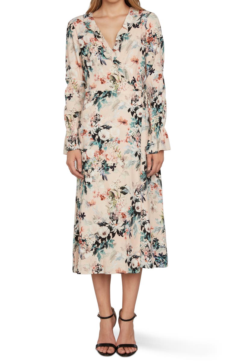 Willow & Clay Midi Wrap Dress, Alternate, color,