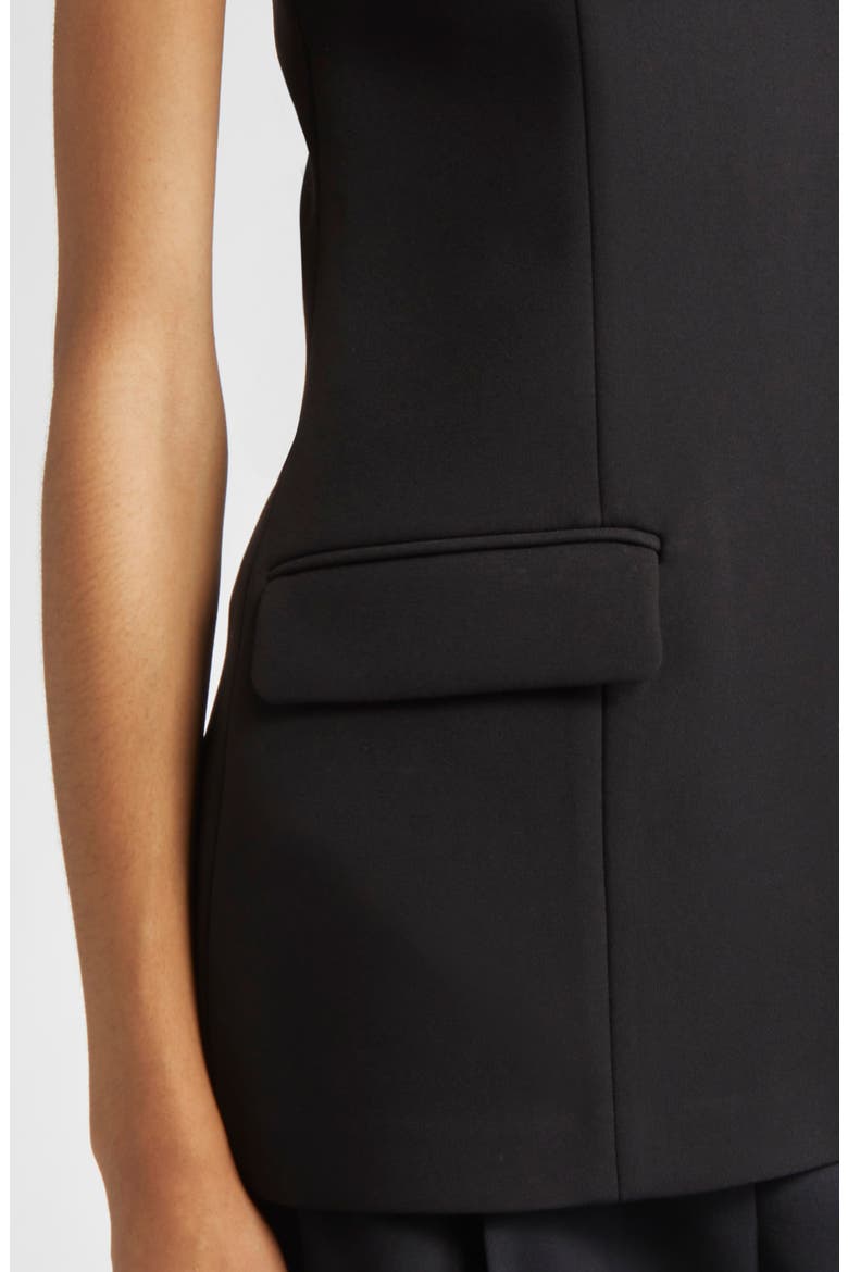 Sleeveless Pocket Top, Alternate, color, BLACK