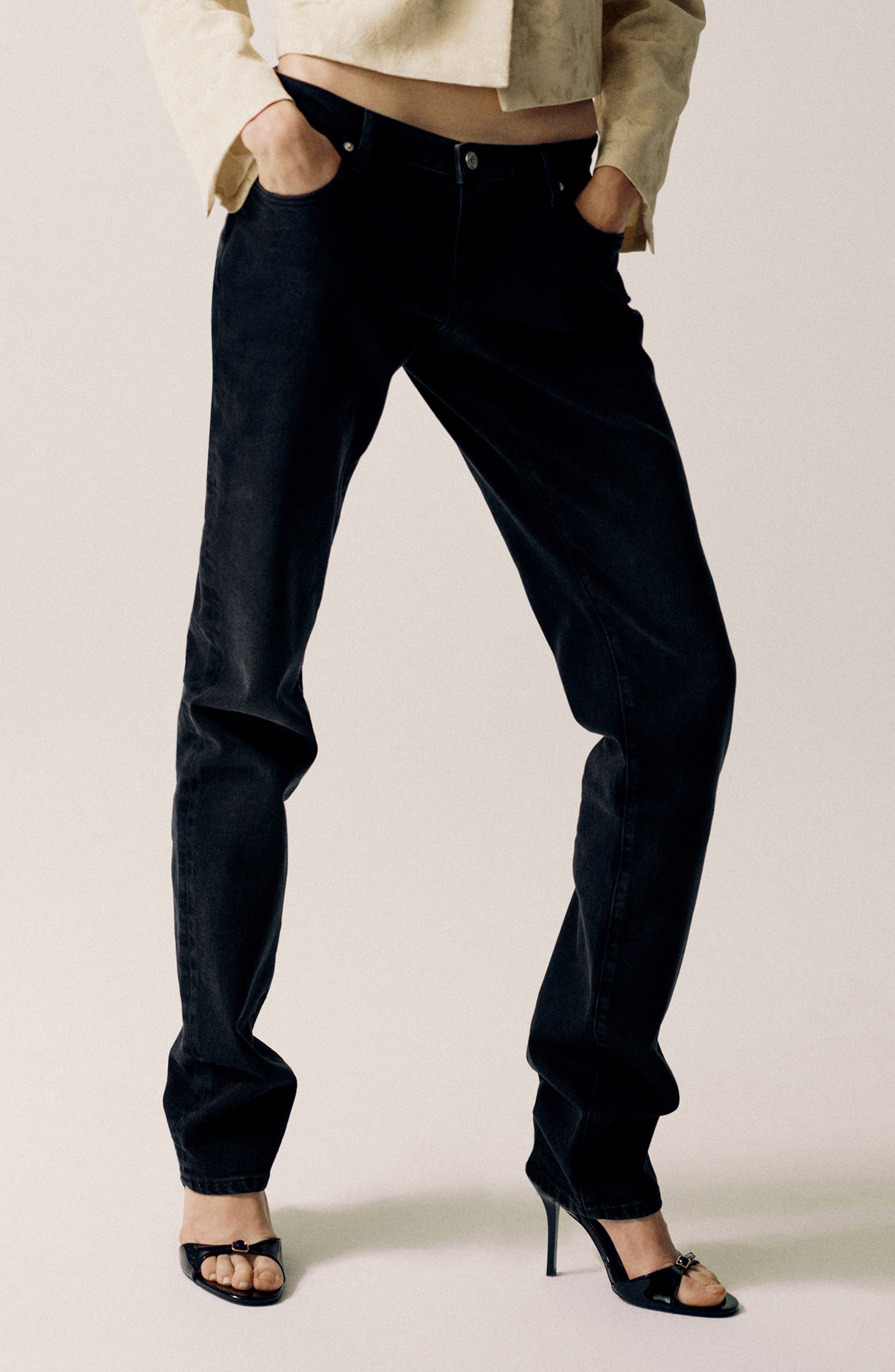 selected BLACK DENIM