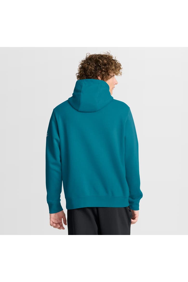 Men's Nike Teal Jacksonville Jaguars Best Season Rewind Club Pullover Hoodie, Alternate, color, Teal