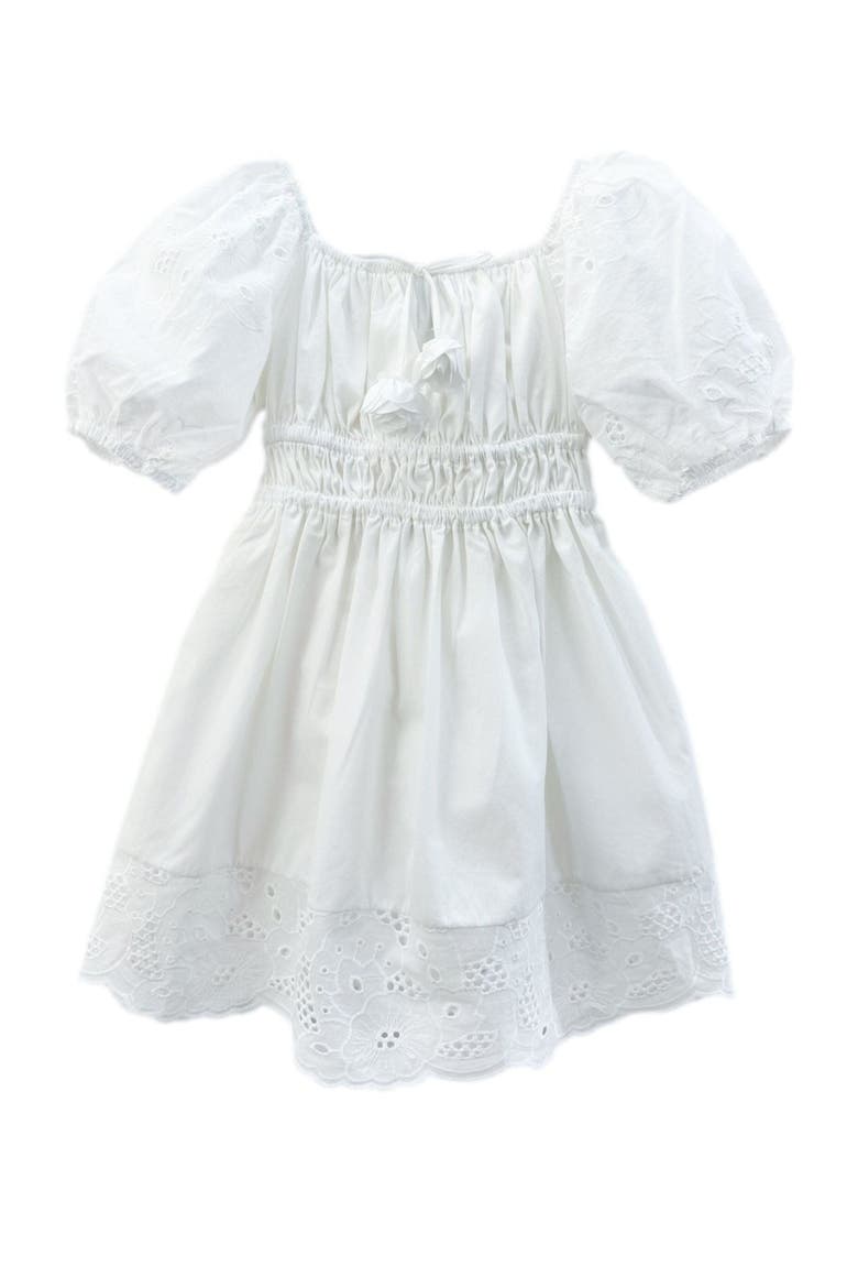 Blanca Cotton Dress, Main, color, White