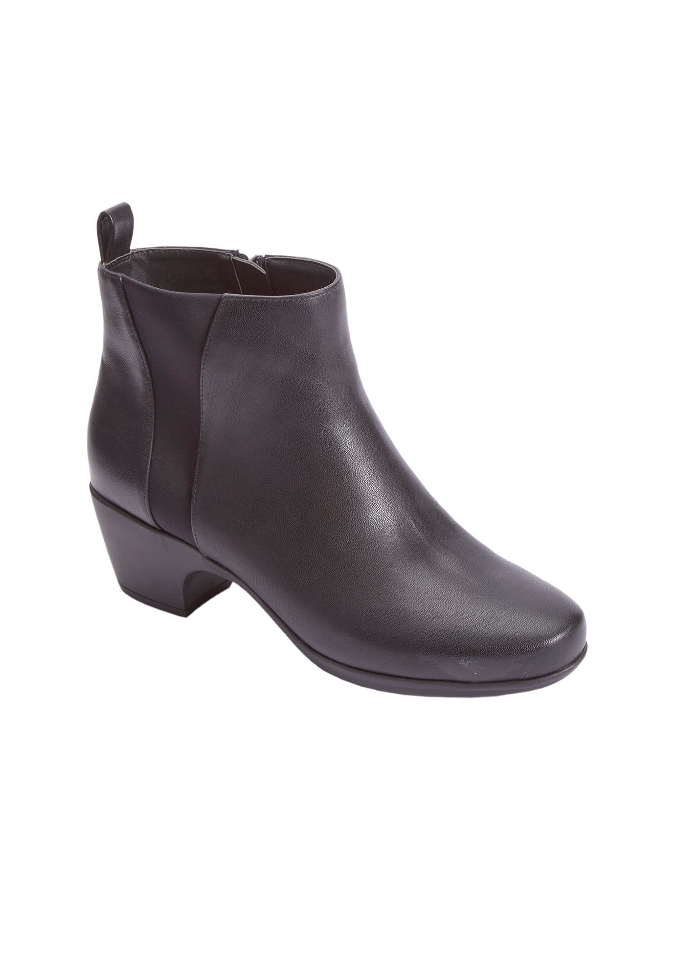 Comfortview The Ingrid Bootie, Main, color, Black
