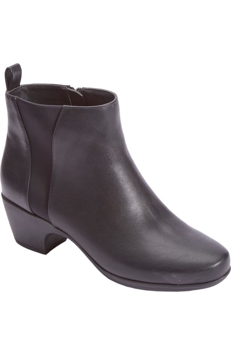 Comfortview The Ingrid Bootie, Main, color, Black