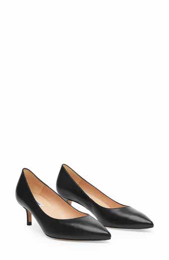 LK Bennett Audrey Pointed Toe Kitten Heel Pump