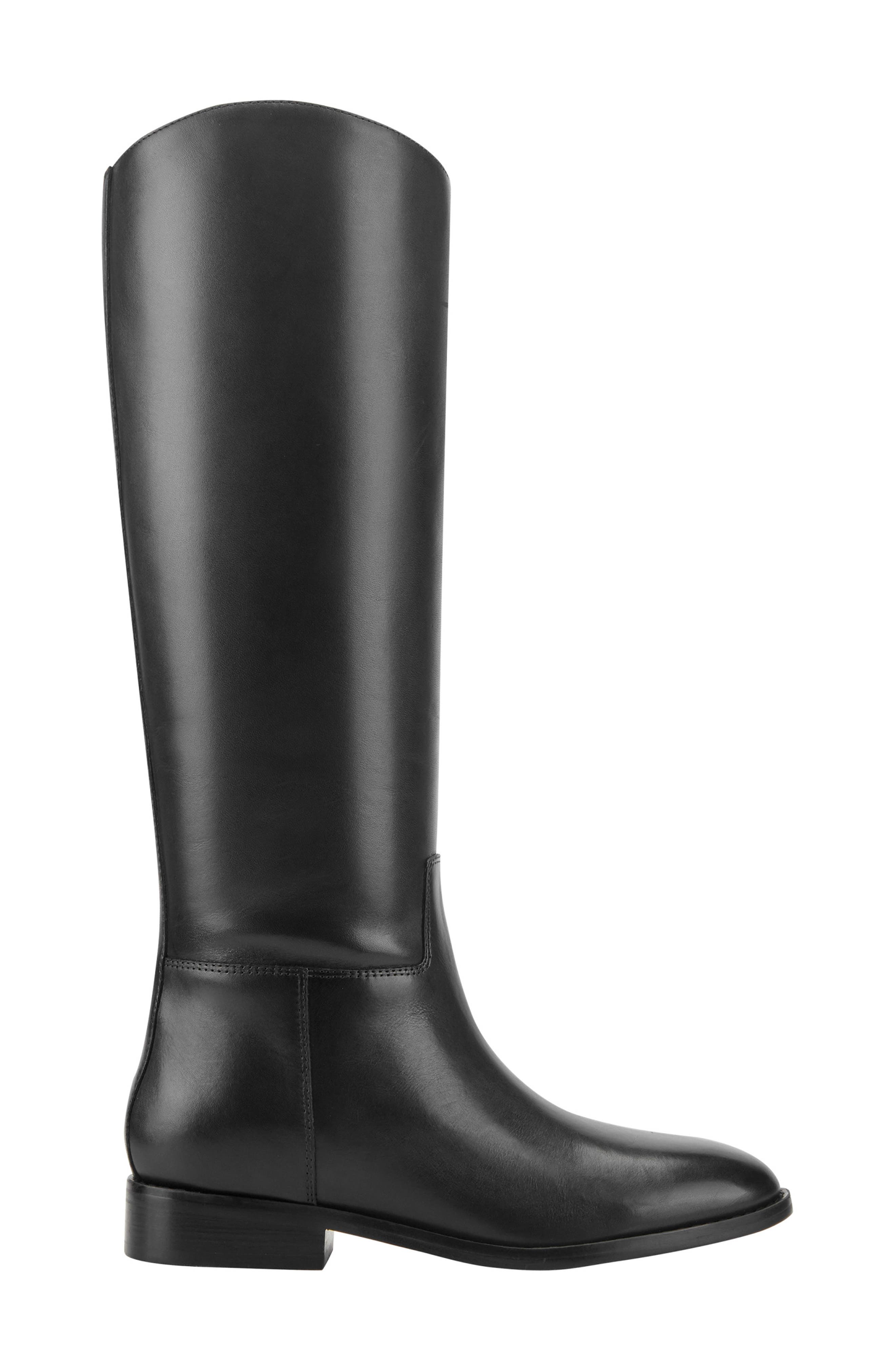 Florina Knee High Boot, Alternate, color, BLACK
