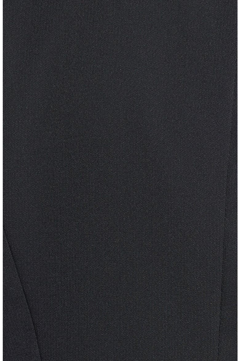 Drapey Zip Blazer, Alternate, color, BLACK
