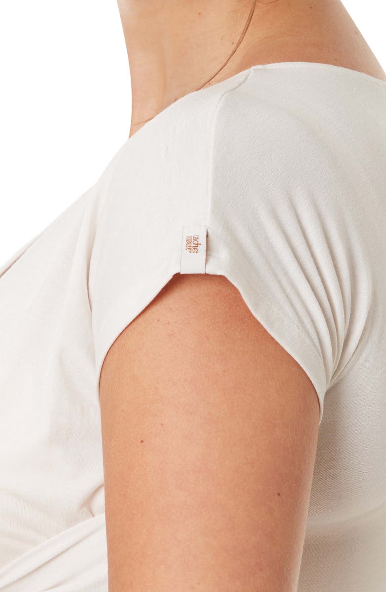 Cache Coeur Origin Maternity/Nursing Jumpsuit, Alternate, color, Oats