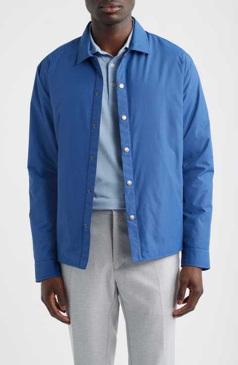 Brighton Water Resistant Snap Front Shirt Jacket