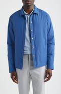Peter Millar Brighton Water Resistant Snap Front Shirt Jacket