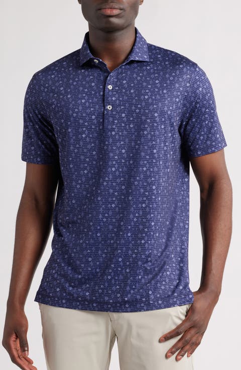 Tumbleweed Desert Print PREP-FORMANCE Golf Polo