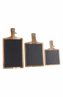 BIA Cordon Bleu Set of 3 Rectangular Wood Serving Boards