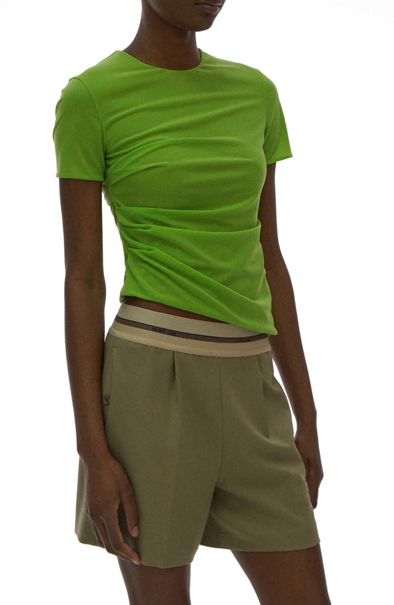 Helmut Lang Reversible Mesh T-Shirt, Alternate, color, Lawn