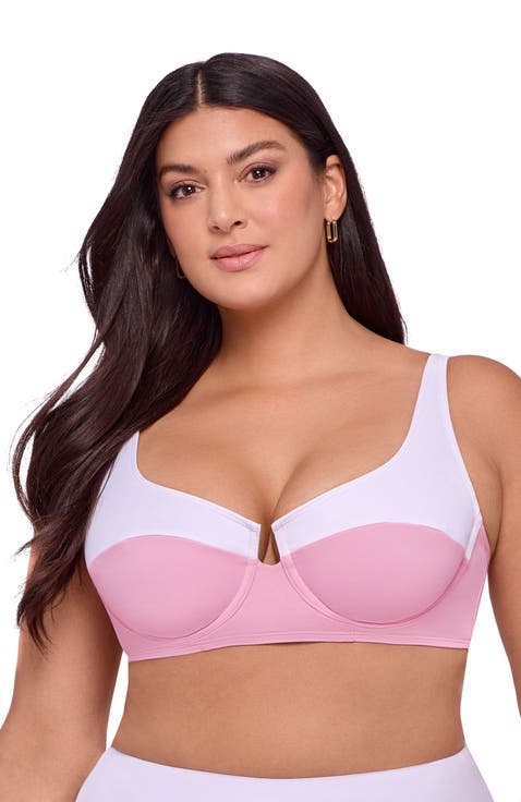 Supportive and Sculpting Tall Underwire Bikini Swimsuit Top