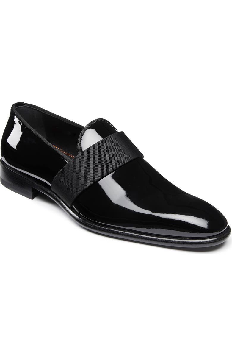 Santoni Isomer Loafer, Main, color, Black