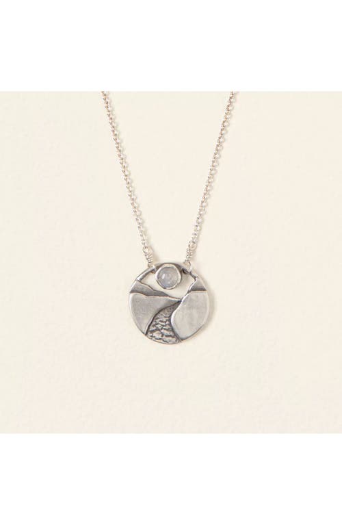 Britta Ambauen Follow Your Own Path Necklace In Silver